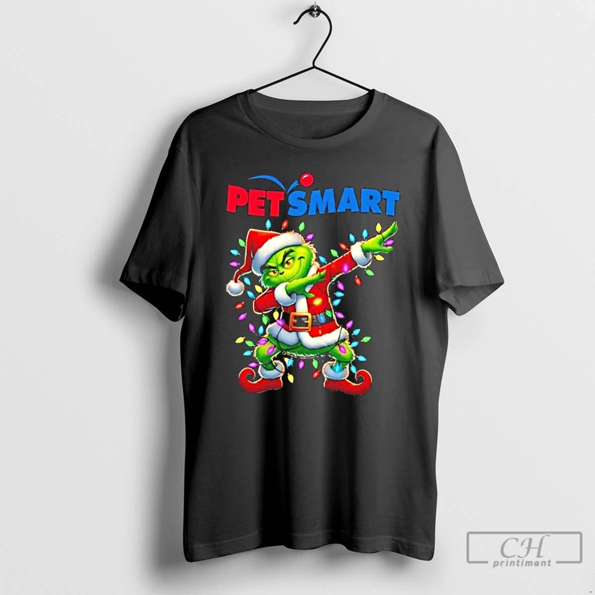 Classic Petsmart Grinch Dabbing Merry Christmas T Shirts Hoodie Sweatshirt | PurePodTees.com