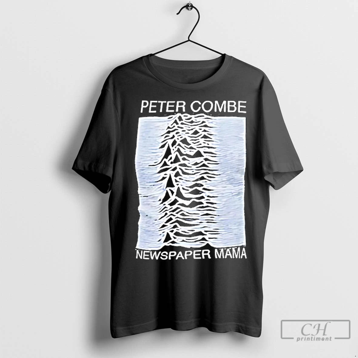 Classic Peter Combe Newspaper Mama Style Unknown Pleasures Album Shirt Hoodie Sweatshirt | PurePodTees.com
