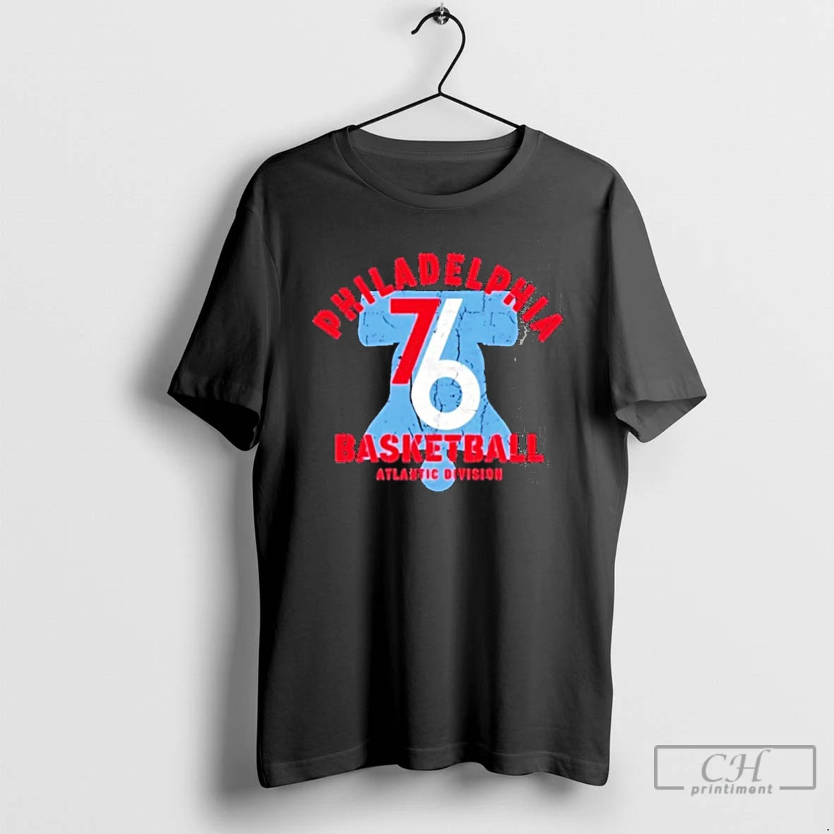 Classic Philadelphia 76ers Basketball Atlantic Division Logo Shirt Hoodie Sweatshirt | PurePodTees.com