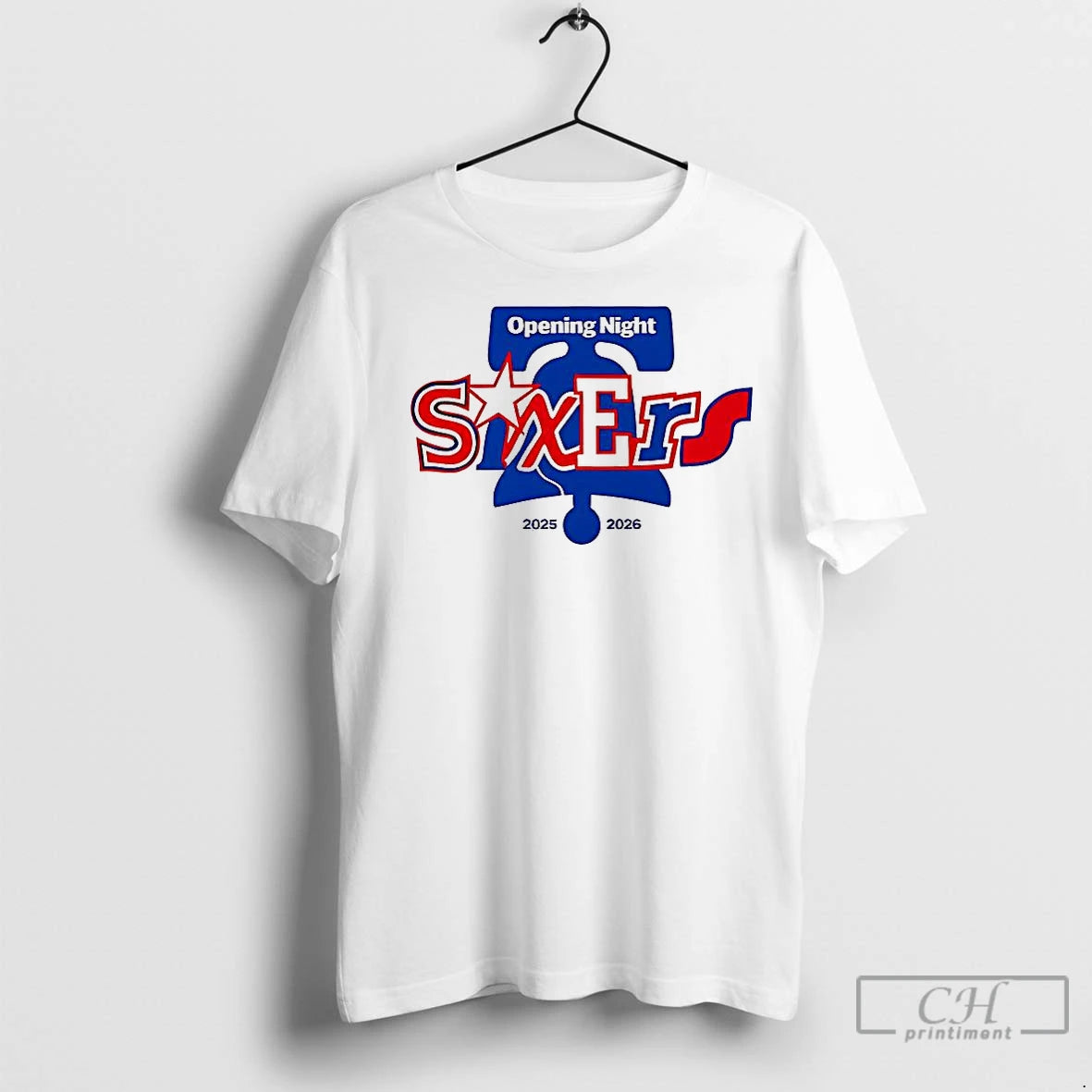Classic Philadelphia 76ers Nba Opening Night 2025 2026 Logo Shirt Hoodie Sweatshirt | PurePodTees.com