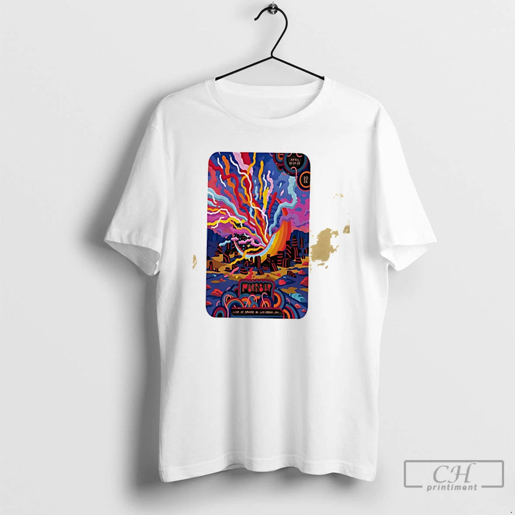 Classic Phish Sphere Sands Ave Las Vegas Nv Apr 23 24 25 2026 T Shirts