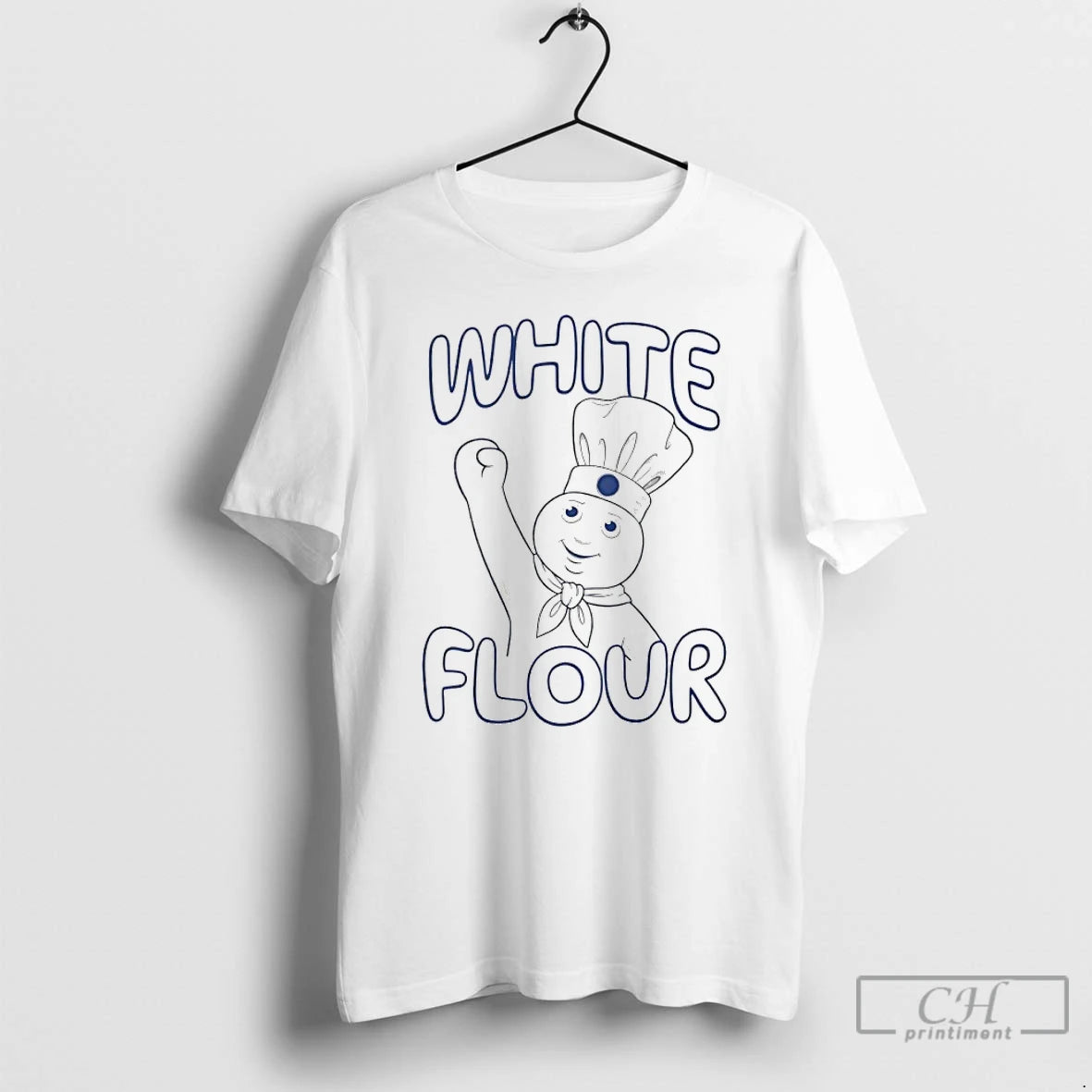 Classic Pillsbury Doughboy White Flour T Shirts Hoodie Sweatshirt | PurePodTees.com