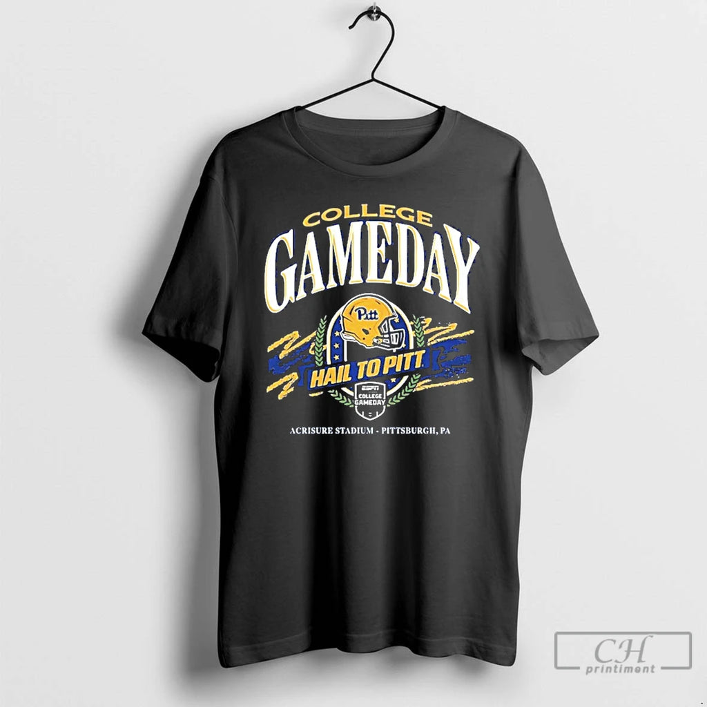 Classic Pitt Panthers College Gameday Hail To Pitt Shirt Hoodie Sweatshirt | PurePodTees.com