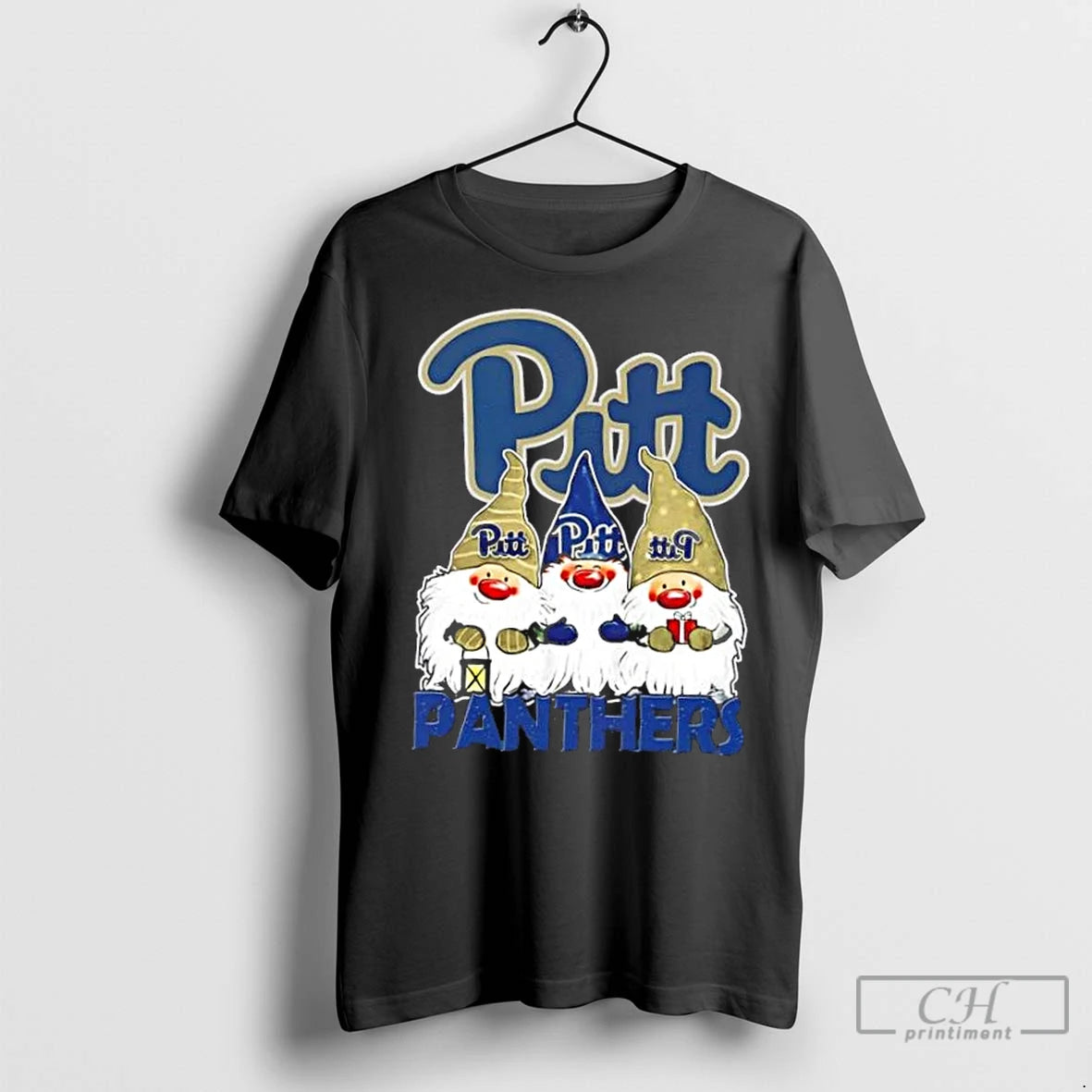 Classic Pittsburgh Panthers X Gnomes Xmas Christmas Shirt Hoodie Sweatshirt | PurePodTees.com