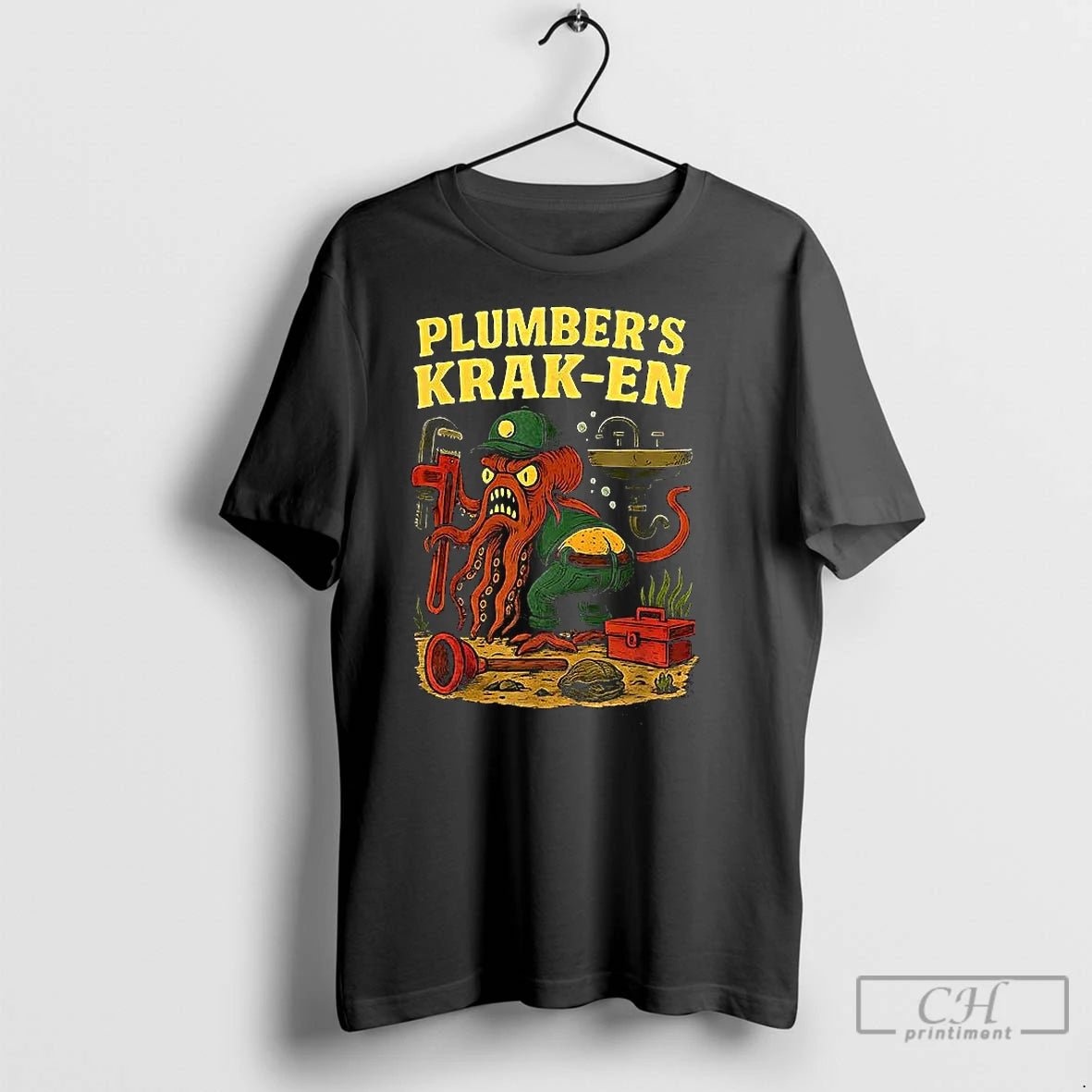 Classic Plumbers Krak En Shirt Hoodie Sweatshirt | PurePodTees.com