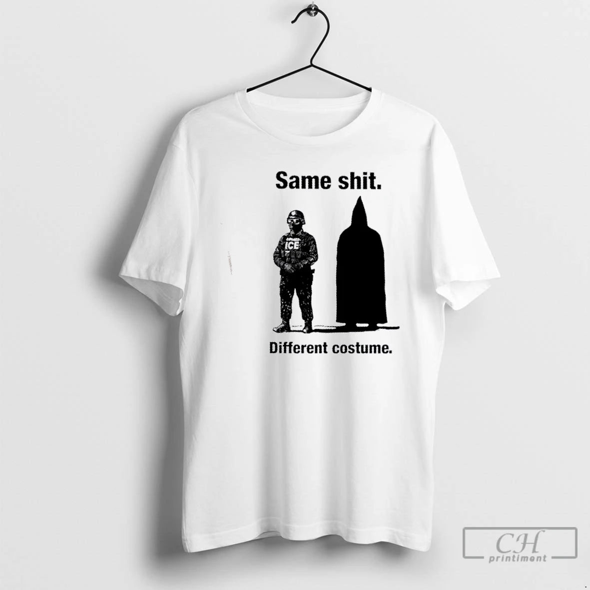 Classic Police Ice Same Shit Different Costume Shirt Hoodie Sweatshirt | PurePodTees.com