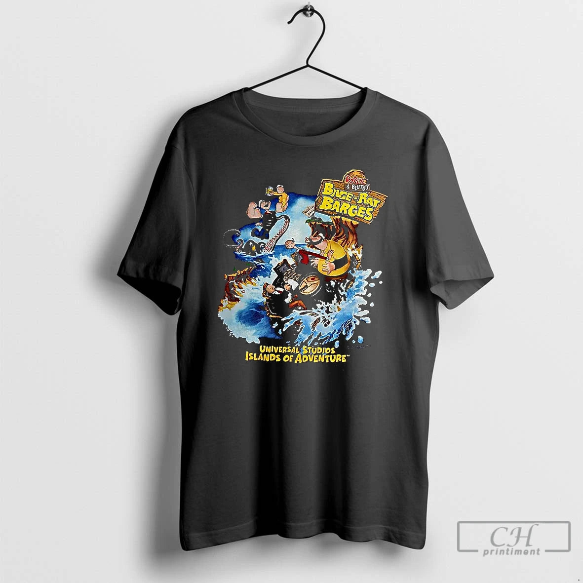 Classic Popeye And Blutos Bilge Rat Barges Shirt Hoodie Sweatshirt | PurePodTees.com