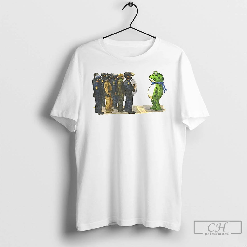 Classic Portland Freedom Frog Anti Ice Resistance T Shirts Hoodie Sweatshirt | PurePodTees.com