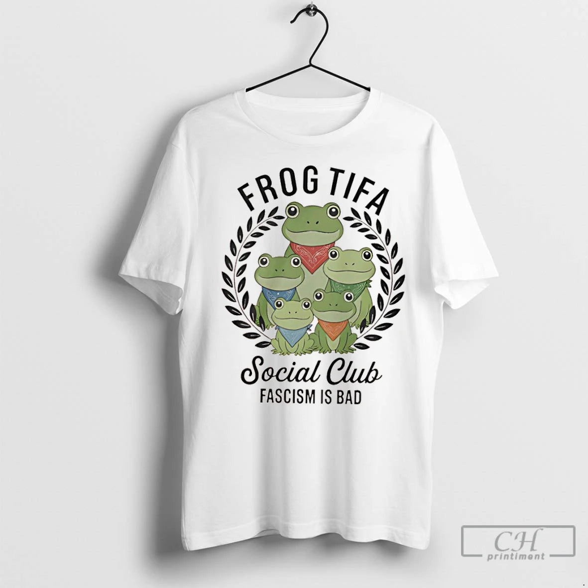 Classic Portland Frog Tifa Social Club Fascism Is Bad Shirt Hoodie Sweatshirt | PurePodTees.com