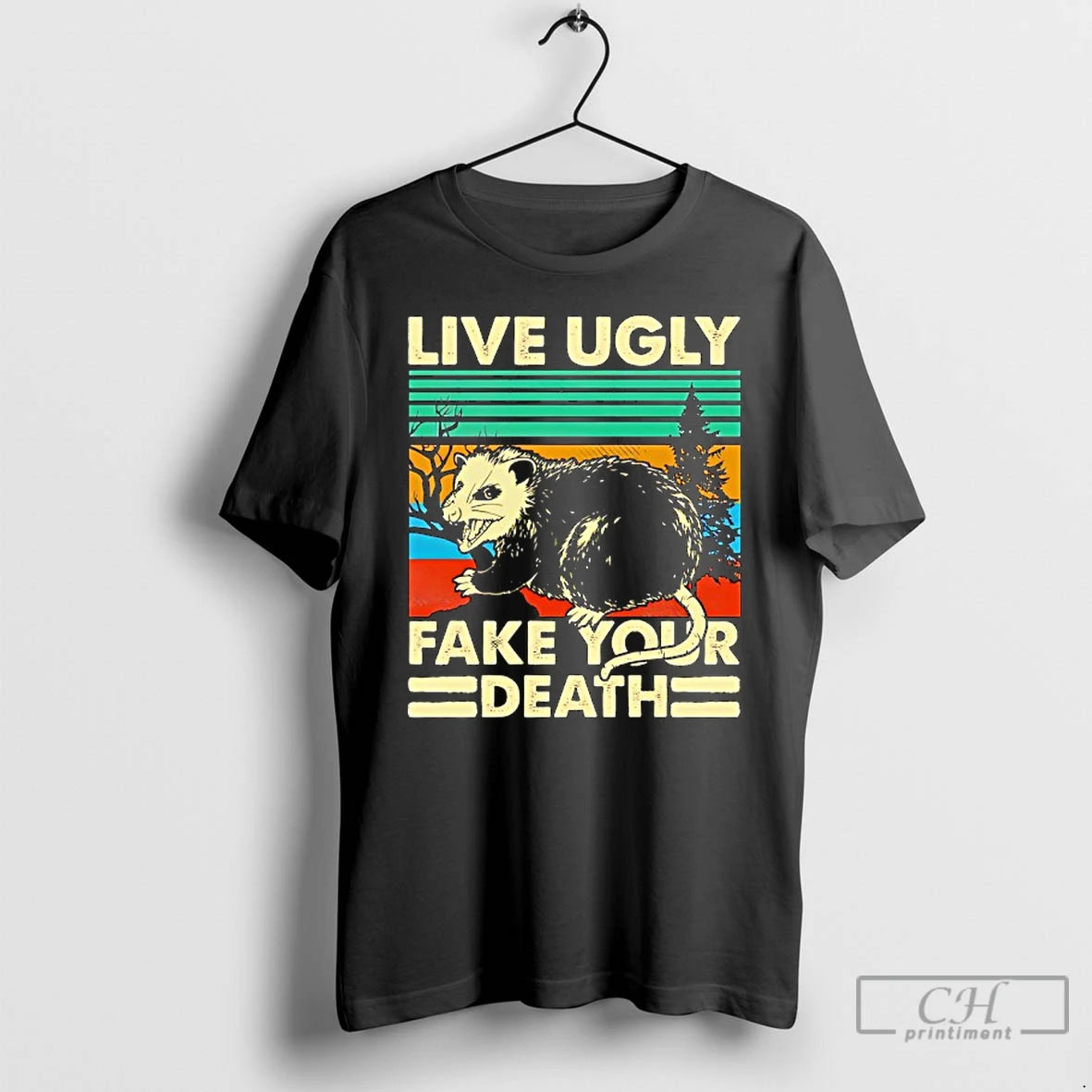 Classic Possum Live Ugly Your Death Vintage T Shirts Hoodie Sweatshirt | PurePodTees.com