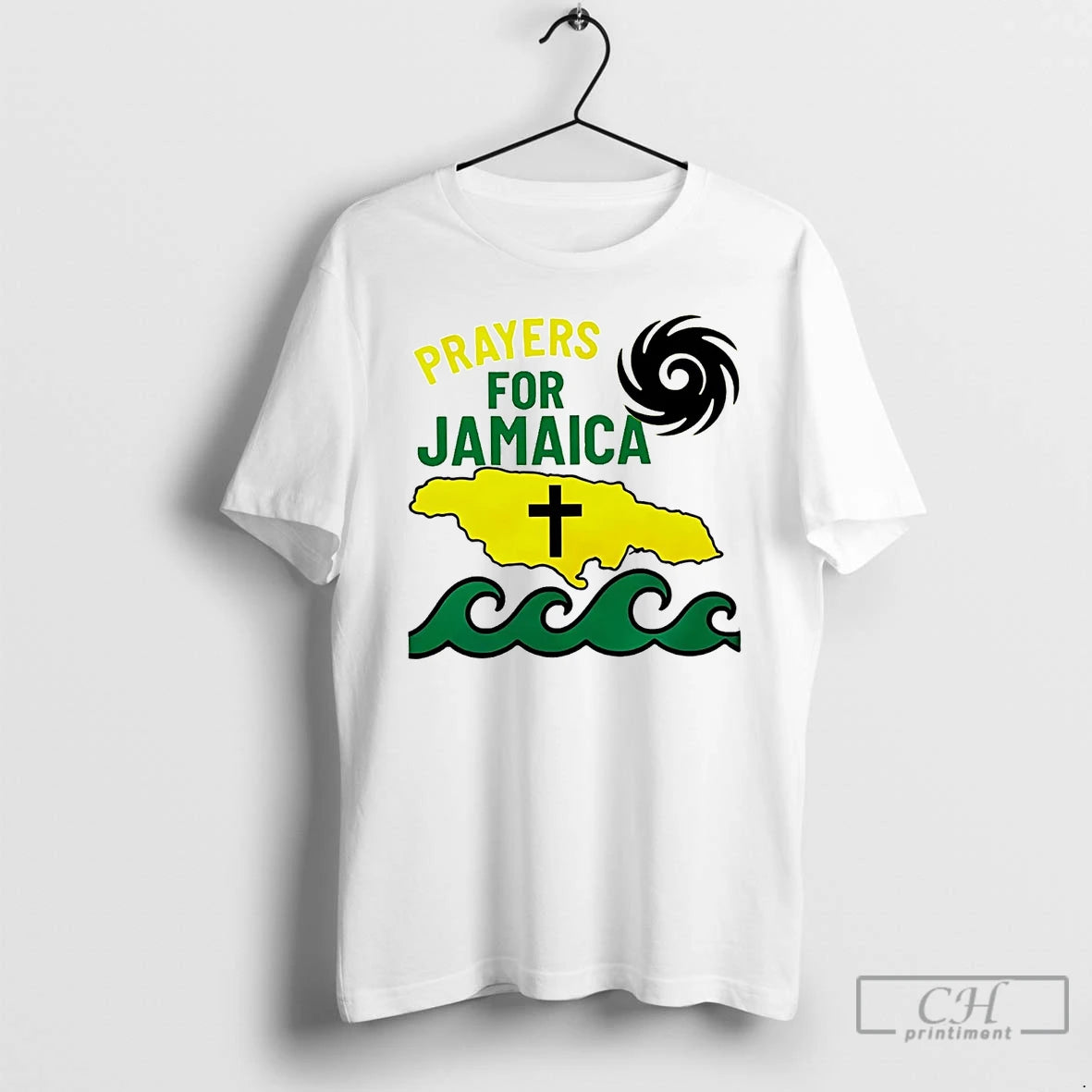 Classic Prayers For Jamaica Hurricane Melissa T Shirts Hoodie Sweatshirt | PurePodTees.com