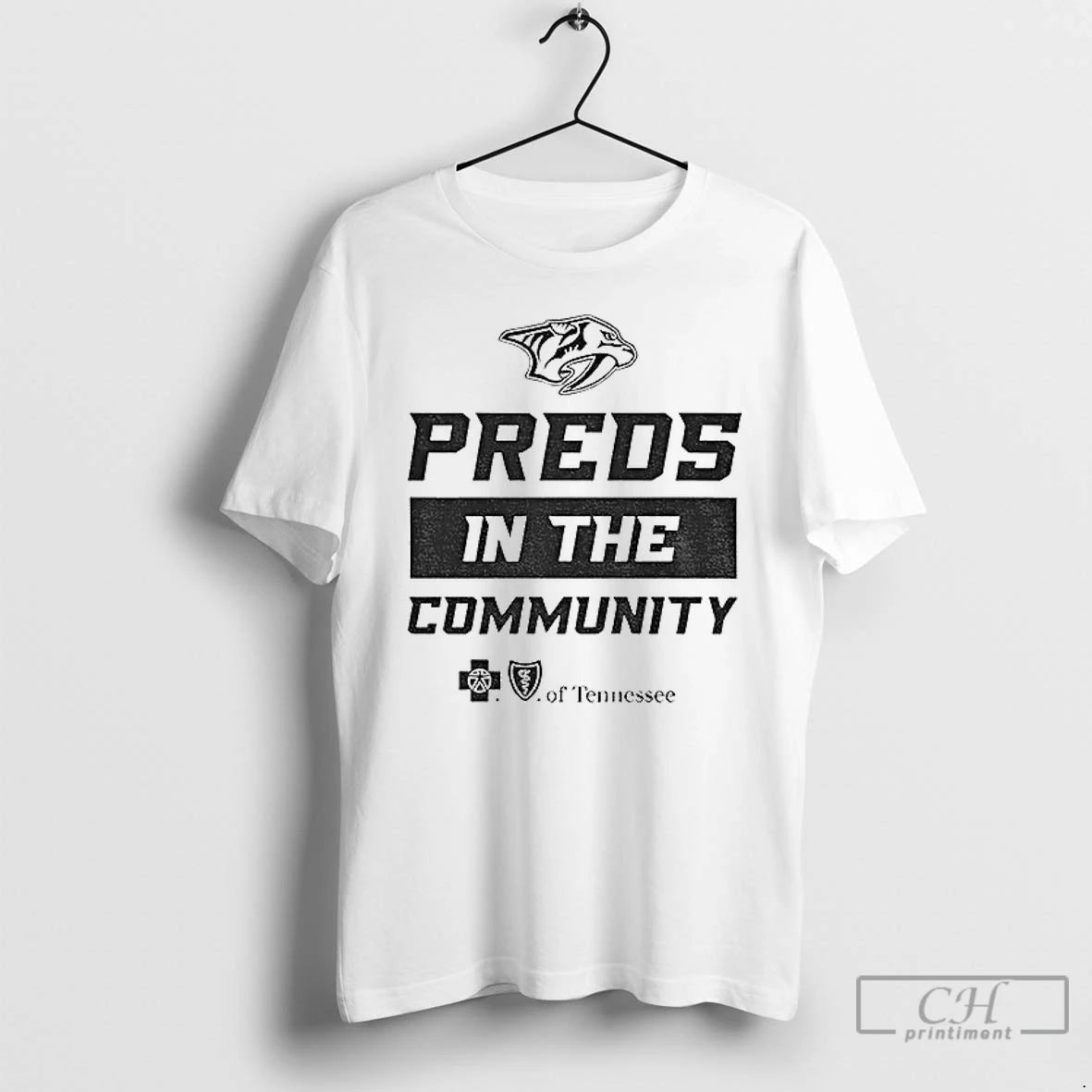 Classic Preds In The Community Nashville Predators 2025 T Shirts Hoodie Sweatshirt | PurePodTees.com