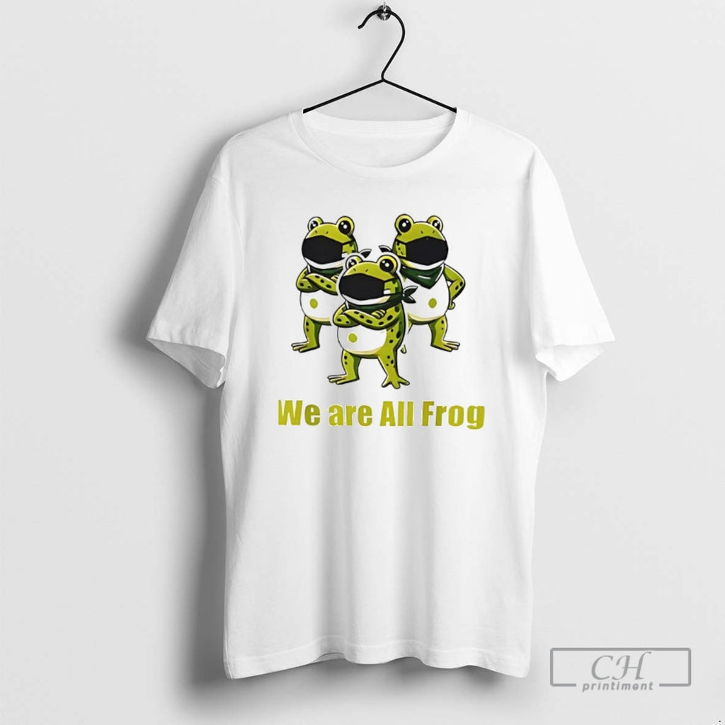 Classic Premium We Are All Frog Portland Frog Solidarity Shirt Sweater