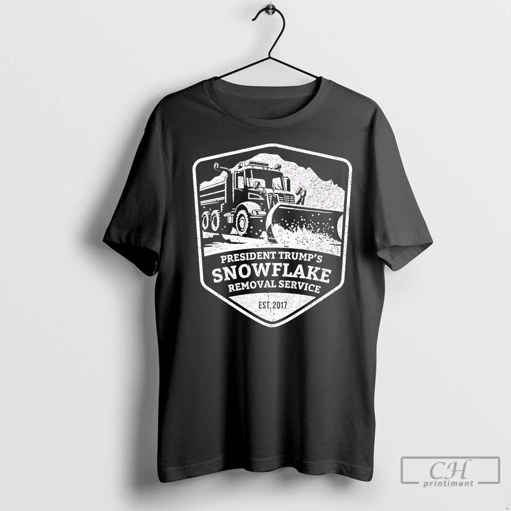 Classic President Trumps Snowflake Removal Service Est 2017