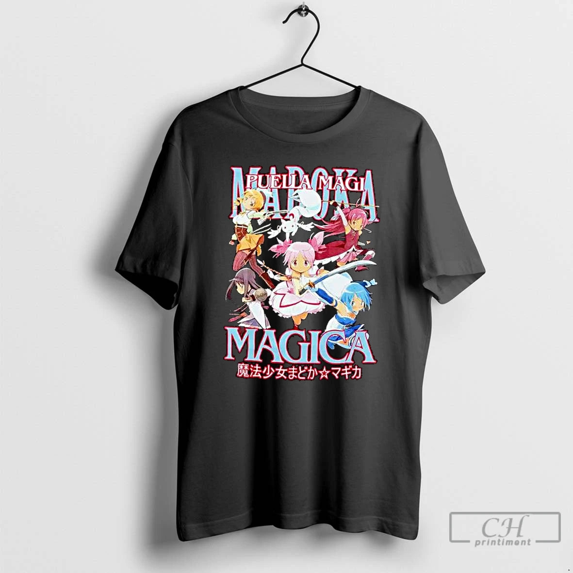 Classic Puella Magi Madoka Magica Jumbo Print Ornaments T Shirts Hoodie Sweatshirt | PurePodTees.com