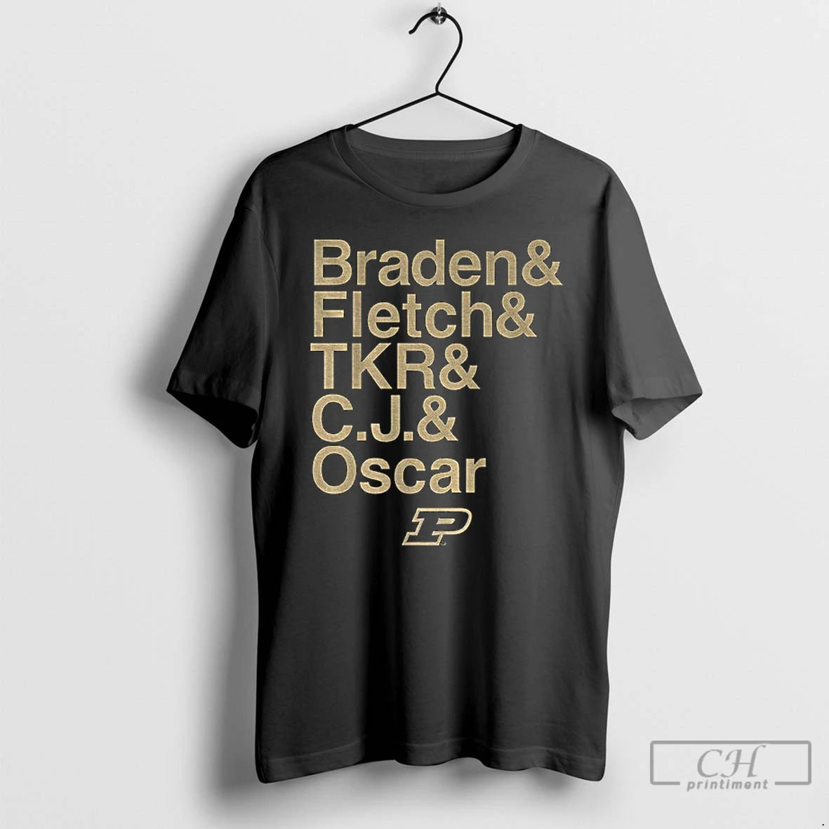 Classic Purdue Boilermakers Basketball Ampersand Stars 2025 26 Braden Fletch Tkr C J Oscar Shirt Hoodie Sweatshirt