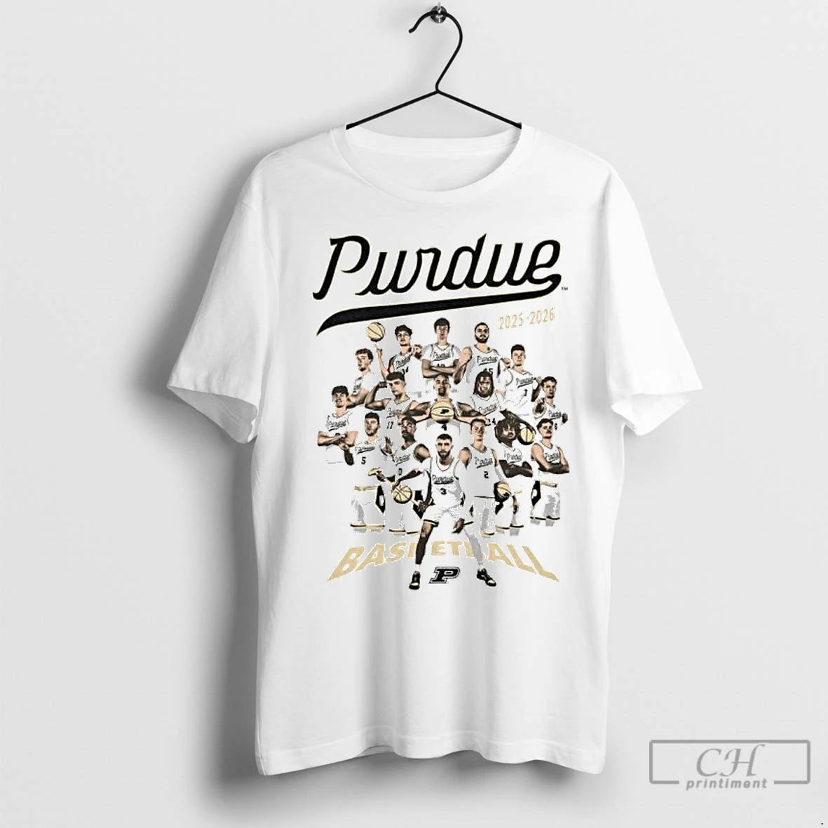 Classic Purdue Boilermakers Mens Basketball 2025 2026 Ornaments Shirt Hoodie Sweatshirt | PurePodTees.com