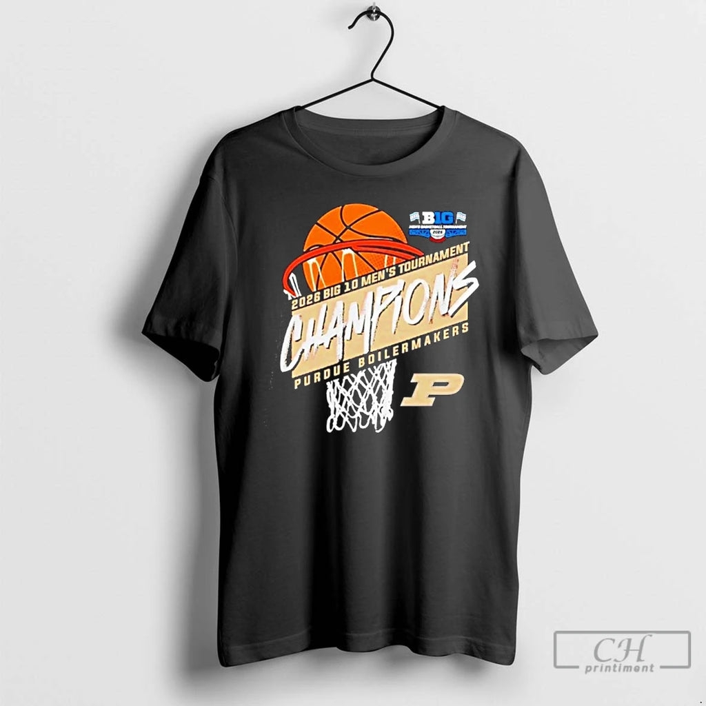 Classic Purdue Mens Basketball Big 10 Tournament Champions 2026