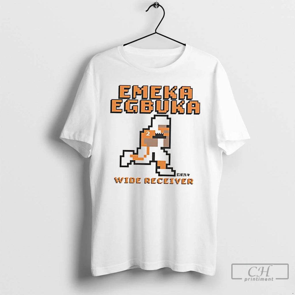 Classic Quaterback Emeka Egbuka Tampa Bay Buccaneers Wide Receiver Retro Baller T Shirts