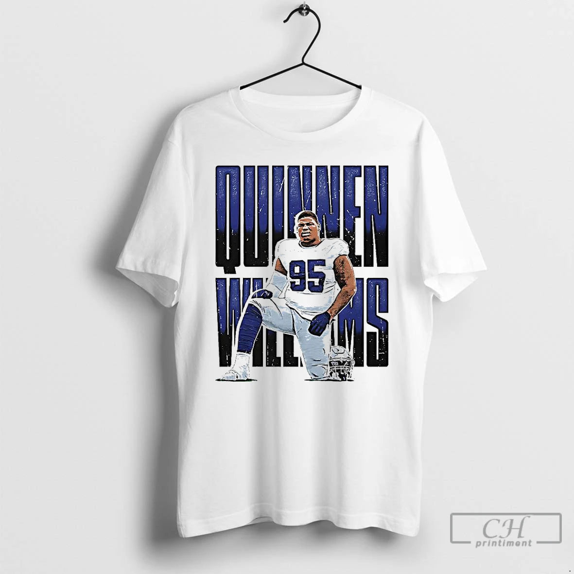 Classic Quinnen Williams Dallas Cowboys Football Name Retro Shirt Hoodie Sweatshirt | PurePodTees.com