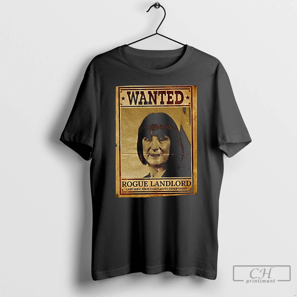 Classic Rachel Reeves Rogue Landlord Wanted T Shirts Hoodie Sweatshirt | PurePodTees.com