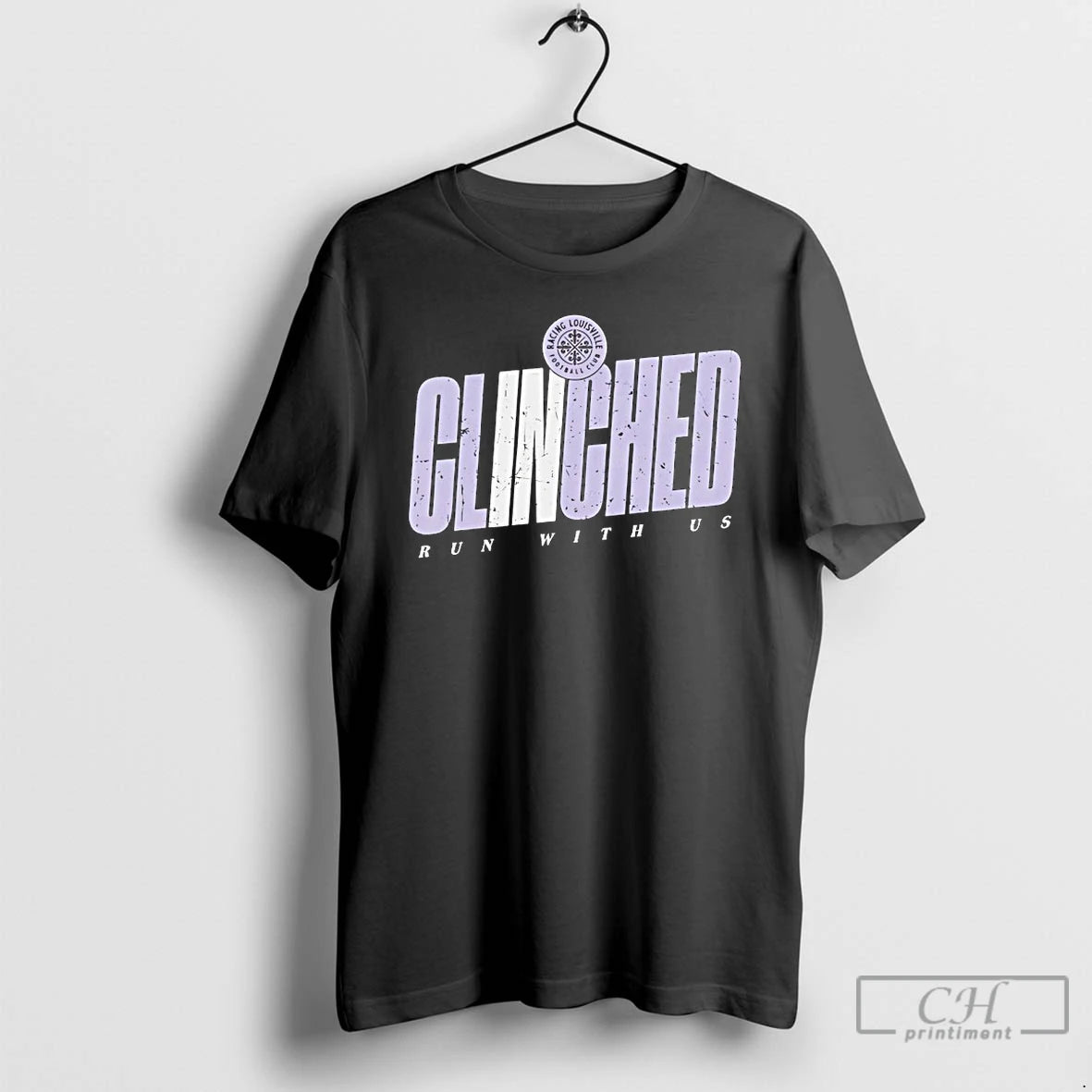 Classic Racing Louisville Fc 2025 Clinched T Shirts Hoodie Sweatshirt | PurePodTees.com