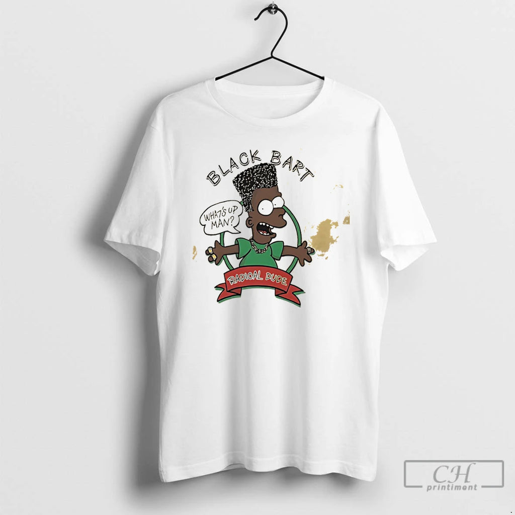 Classic Radical Dude Black Bart Bootleg Graphic