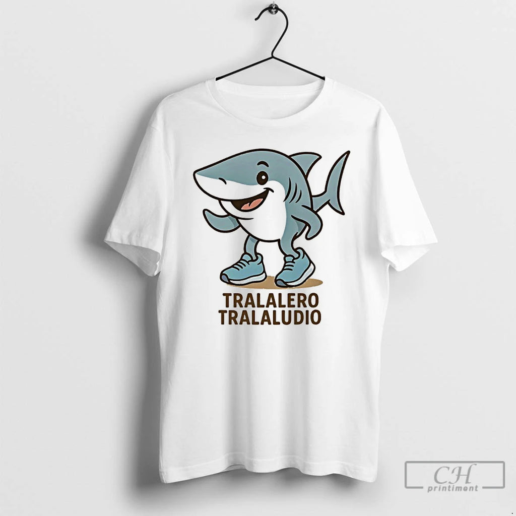 Classic Ralalero Tralaludio Ai Brainrot Character Shirt Hoodie Sweatshirt | PurePodTees.com