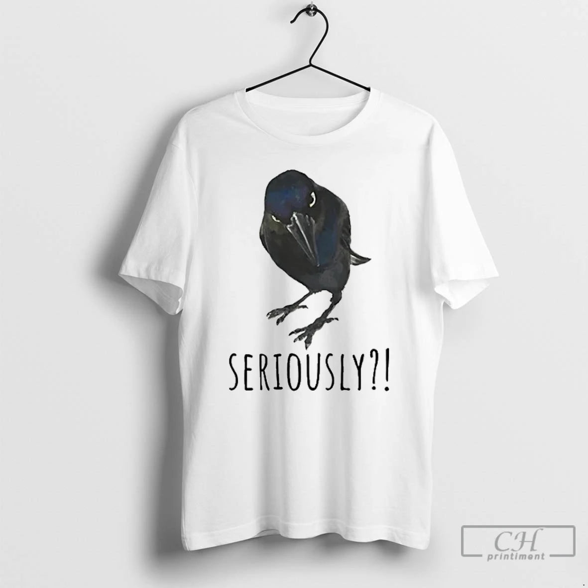 Classic Ravens Question Seriously Shirt Hoodie Sweatshirt | PurePodTees.com