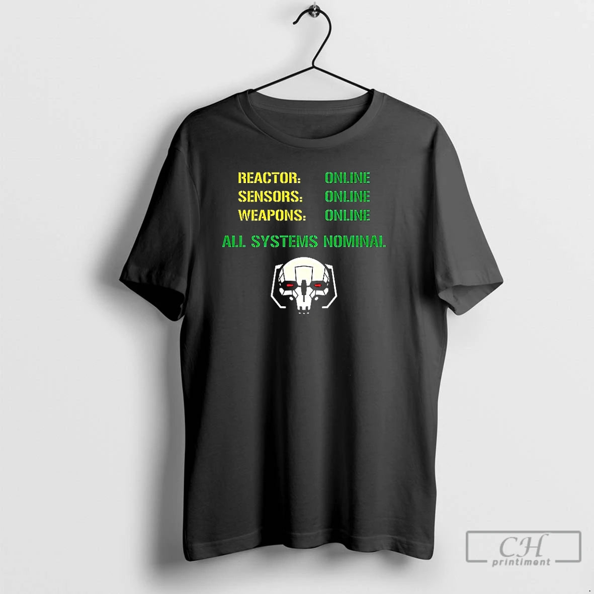 Classic Reactor Online Sensors Online Weapons Online All Systems Nominal T Shirts Hoodie Sweatshirt | PurePodTees.com