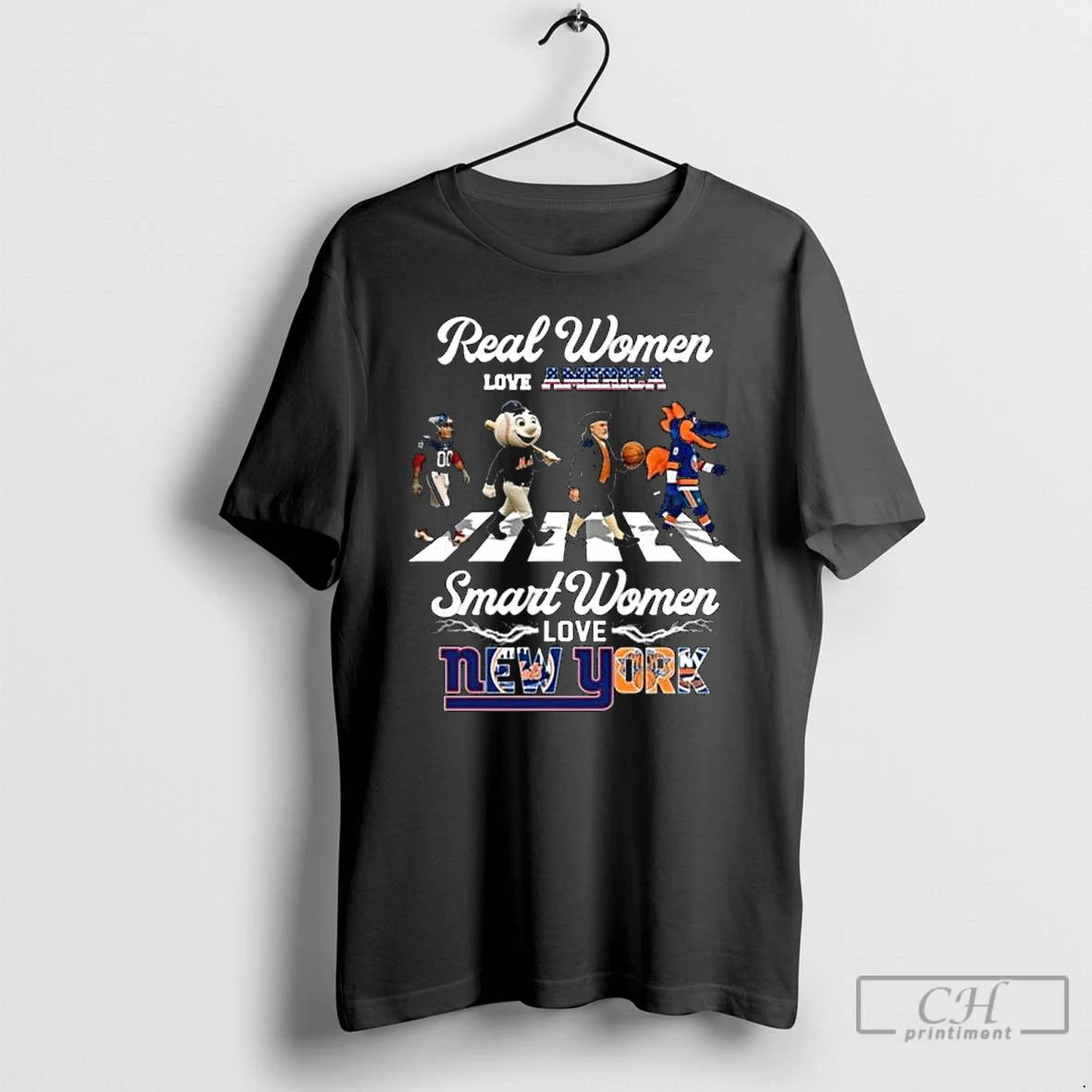 Classic Real Women Love America Smart Women Love New York City Sports Giants Mets Knicks Shirt Hoodie Sweatshirt