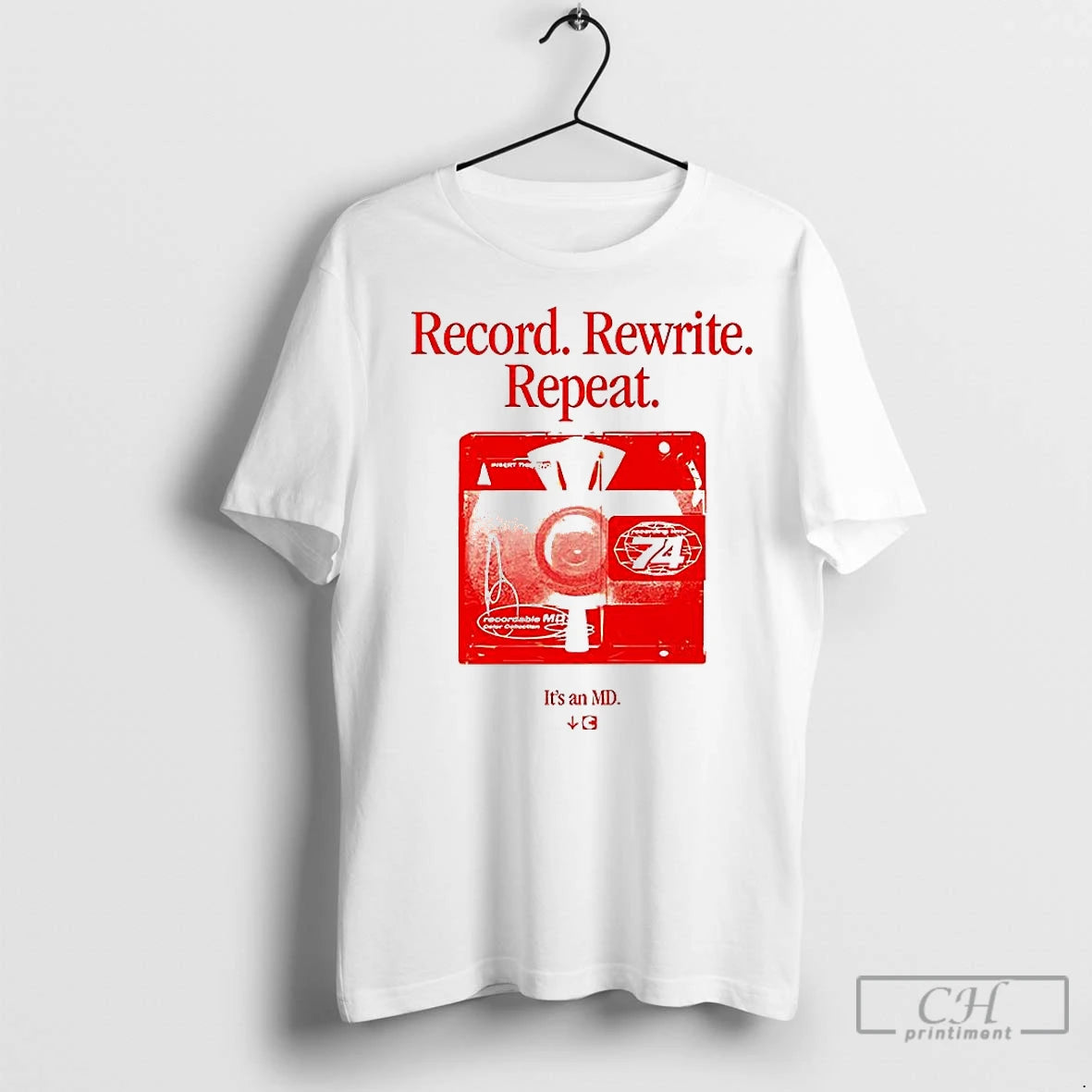 Classic Record Rewrite Repeat Its An Md Shirt Hoodie Sweatshirt | PurePodTees.com