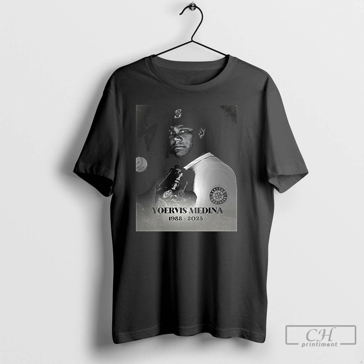Classic Rest In Peace Yoervis Medina 1988 2025 T Shirts Hoodie Sweatshirt | PurePodTees.com