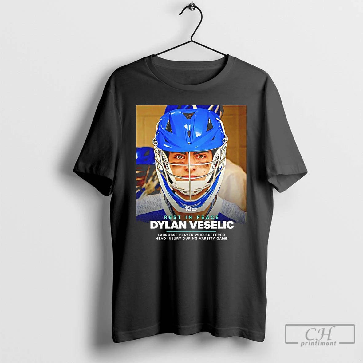 Classic Rest In Peace Dylan Veselic Lacrosse Player Who Suffered Head Injury During Varsity Game Shirt Hoodie Sweatshirt