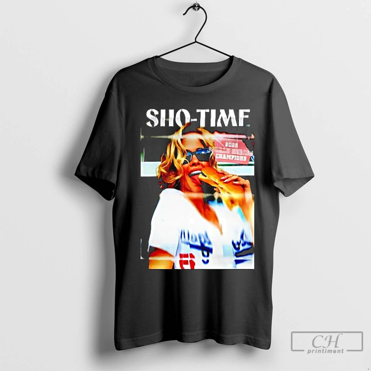 Classic Retro Sydney Sweeney Sho Time World Series Baseball Shirt Hoodie Sweatshirt | PurePodTees.com