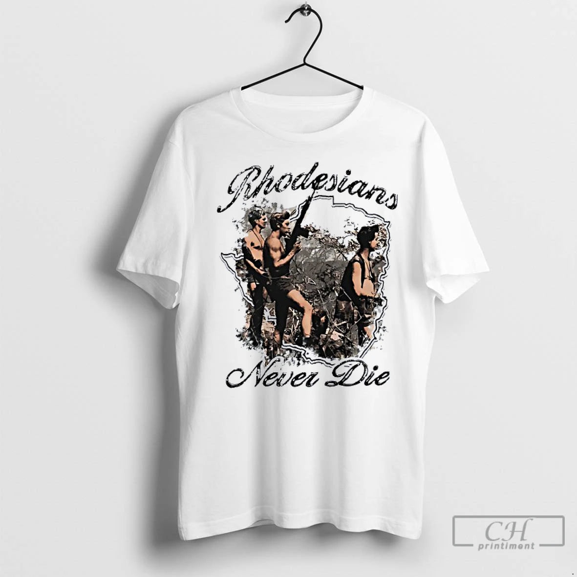 Classic Rhodesians Never Die Shirt Hoodie Sweatshirt | PurePodTees.com