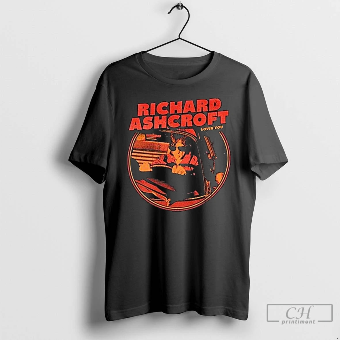 Classic Richard Ashcroft Lovin You 2025 Long Sleve T Shirts Hoodie Sweatshirt | PurePodTees.com
