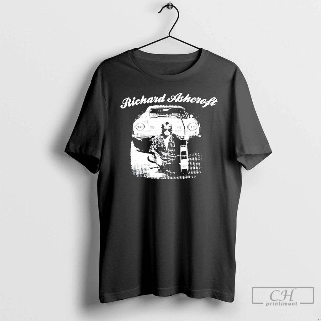 Classic Richard Ashcroft Vintage Shirt Hoodie Sweatshirt | PurePodTees.com