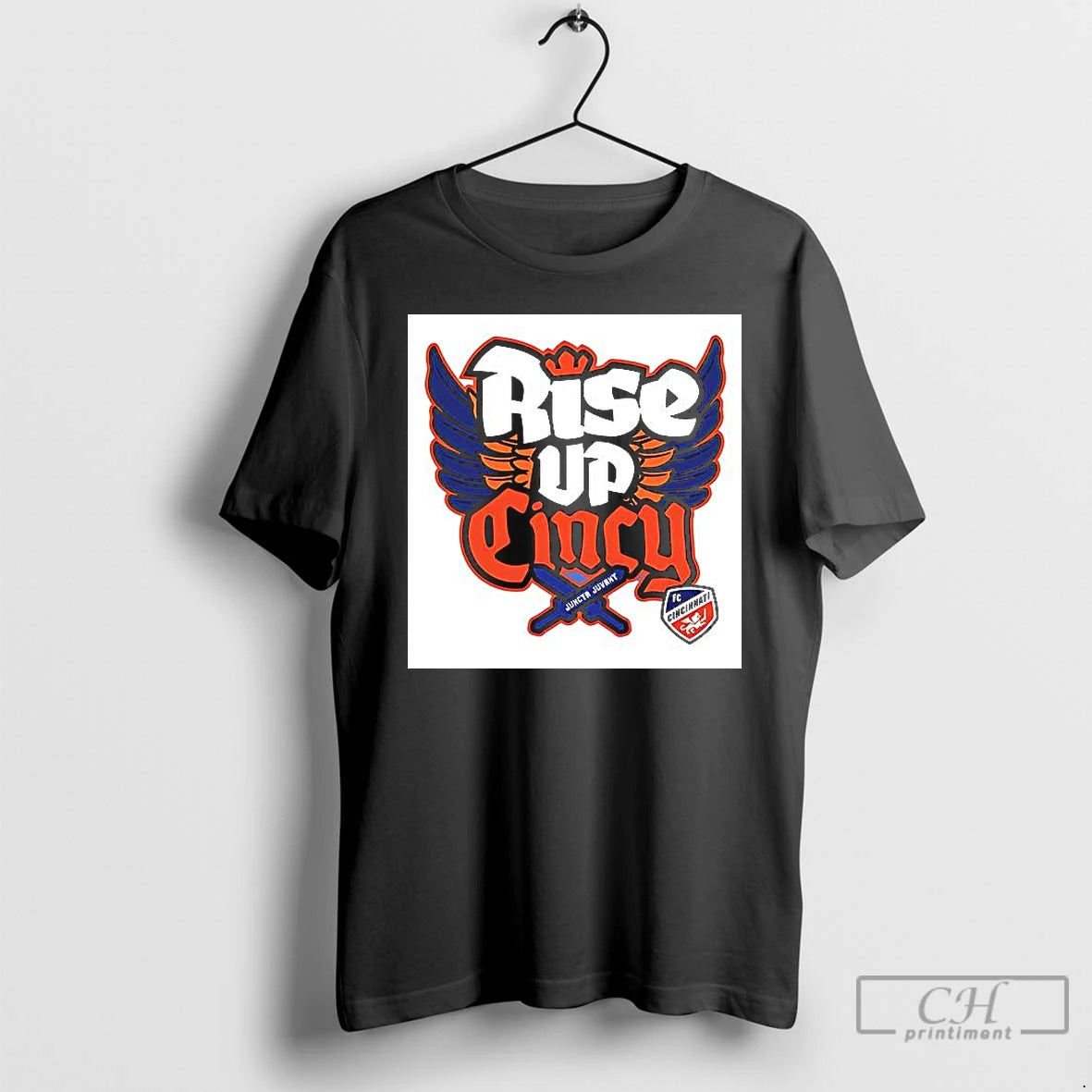 Classic Rise Up Cincy 2025 Playoffs T Shirts Hoodie Sweatshirt | PurePodTees.com