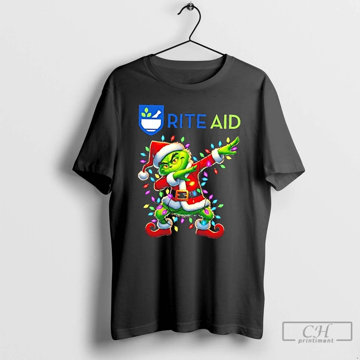 Classic Rite Aid Grinch Dabbing Merry Christmas T Shirts Hoodie Sweatshirt | PurePodTees.com