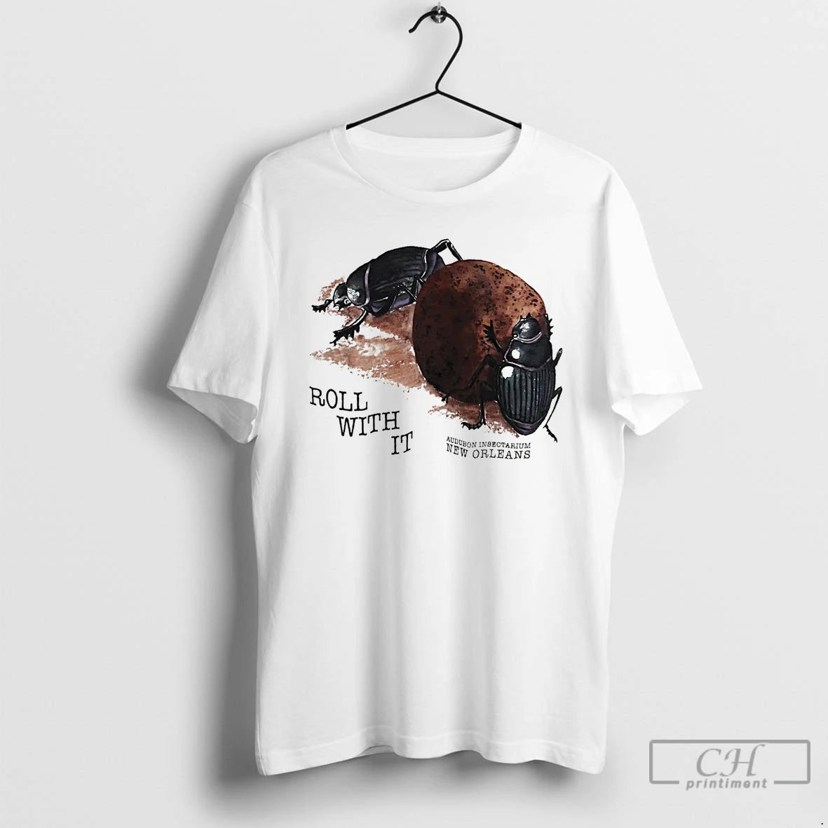 Classic Roll With It Audubon Insectarium New Orleans Shirt Hoodie Sweatshirt | PurePodTees.com