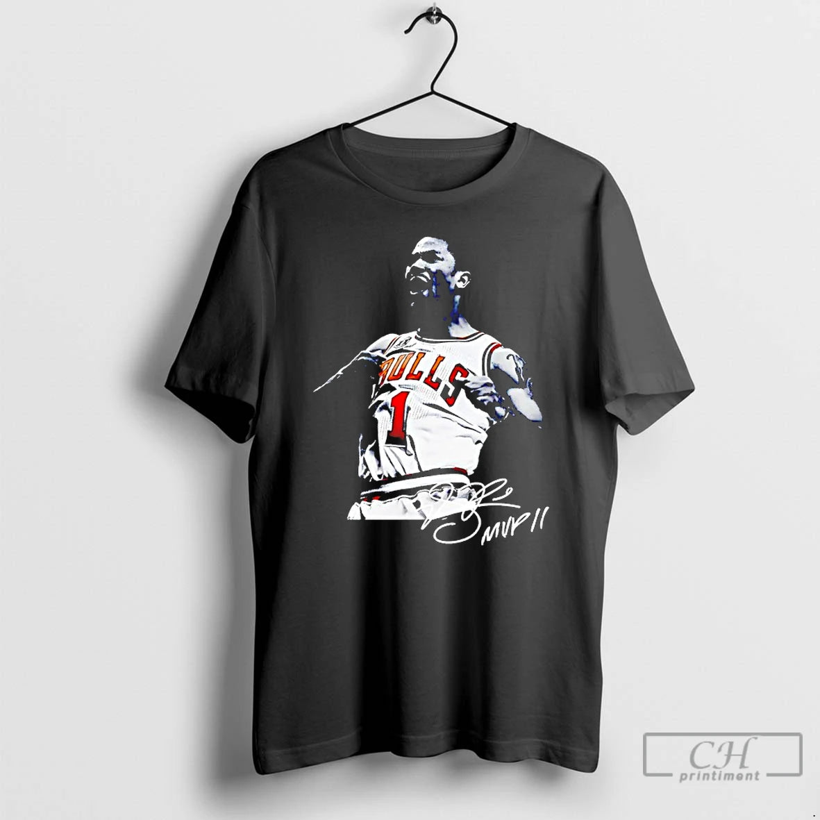 Classic Rose Mvp 11 Derrick Rose Chicago Bulls Signature T Shirts Hoodie Sweatshirt | PurePodTees.com
