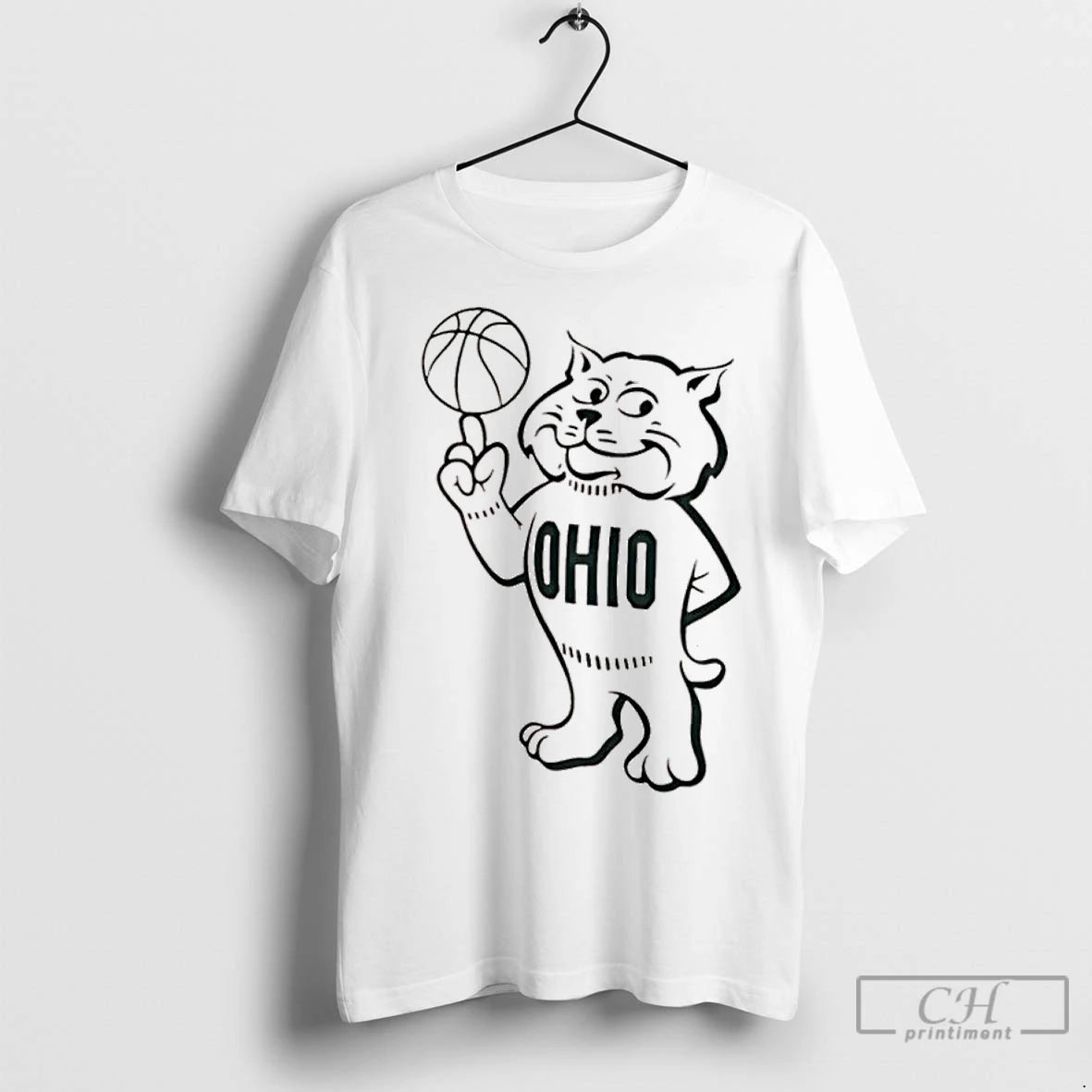 Classic Rufus The Bobcat Mascot For Ohio University Shirt Hoodie Sweatshirt | PurePodTees.com
