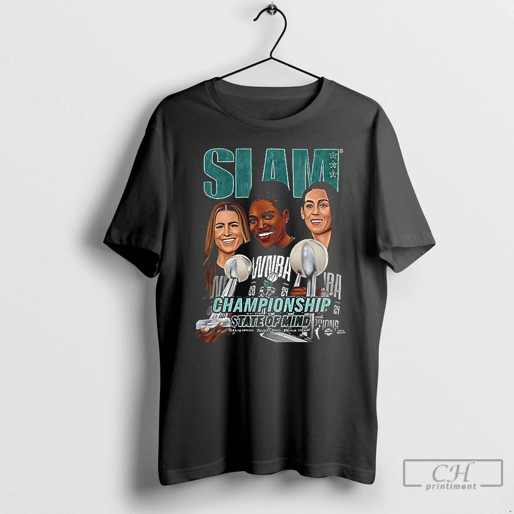 Classic Slam 2024 Wnba Championship State Of Mind T Shirts Hoodie Sweatshirt | PurePodTees.com