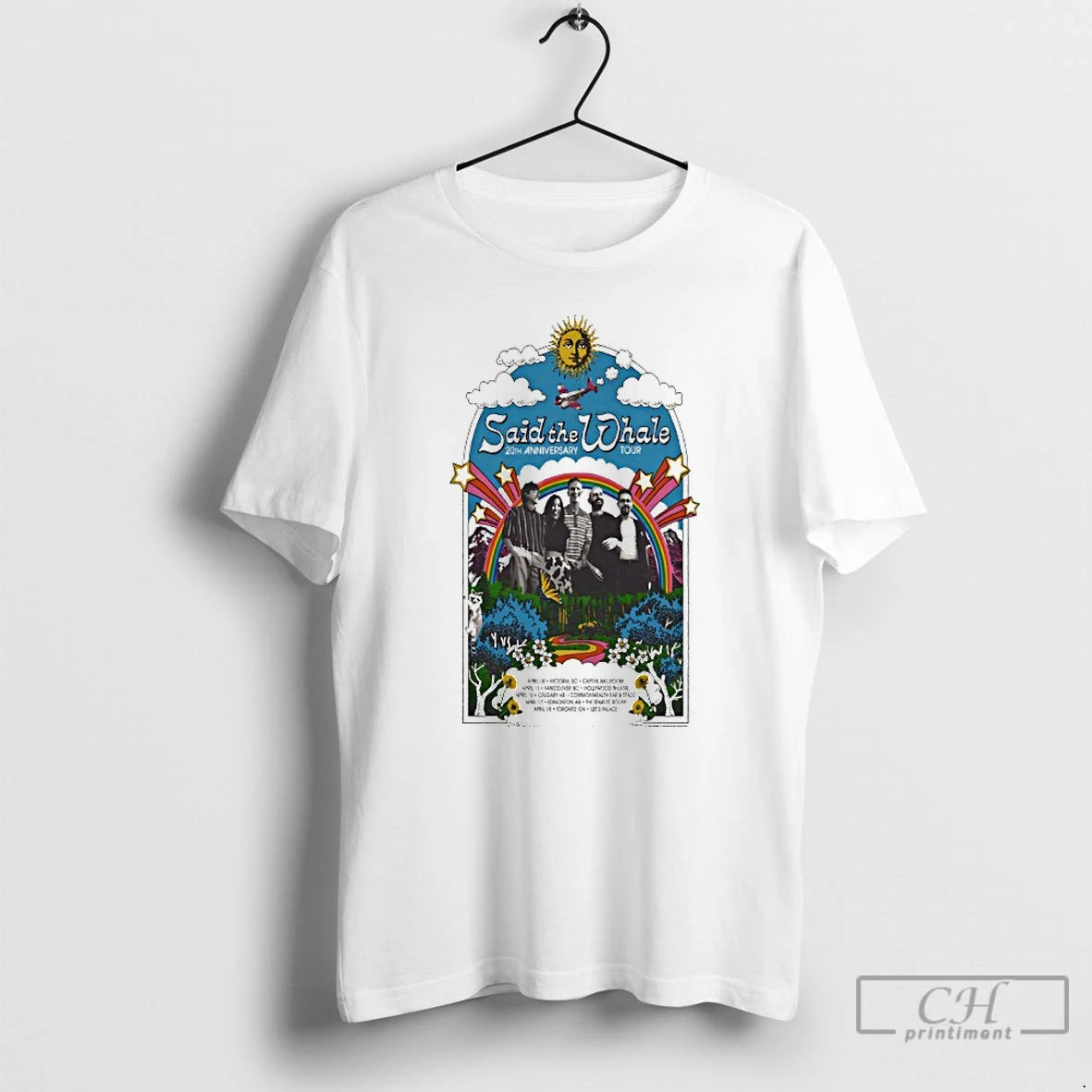 Classic Said The Whale 20th Anniversary Tour 26 Shirt Hoodie Sweatshirt | PurePodTees.com