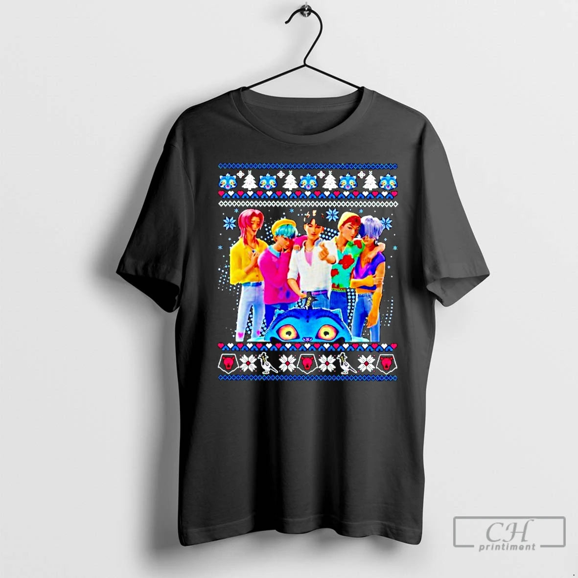 Classic Saja Boys Band Ugly Christmas Shirt Hoodie Sweatshirt | PurePodTees.com