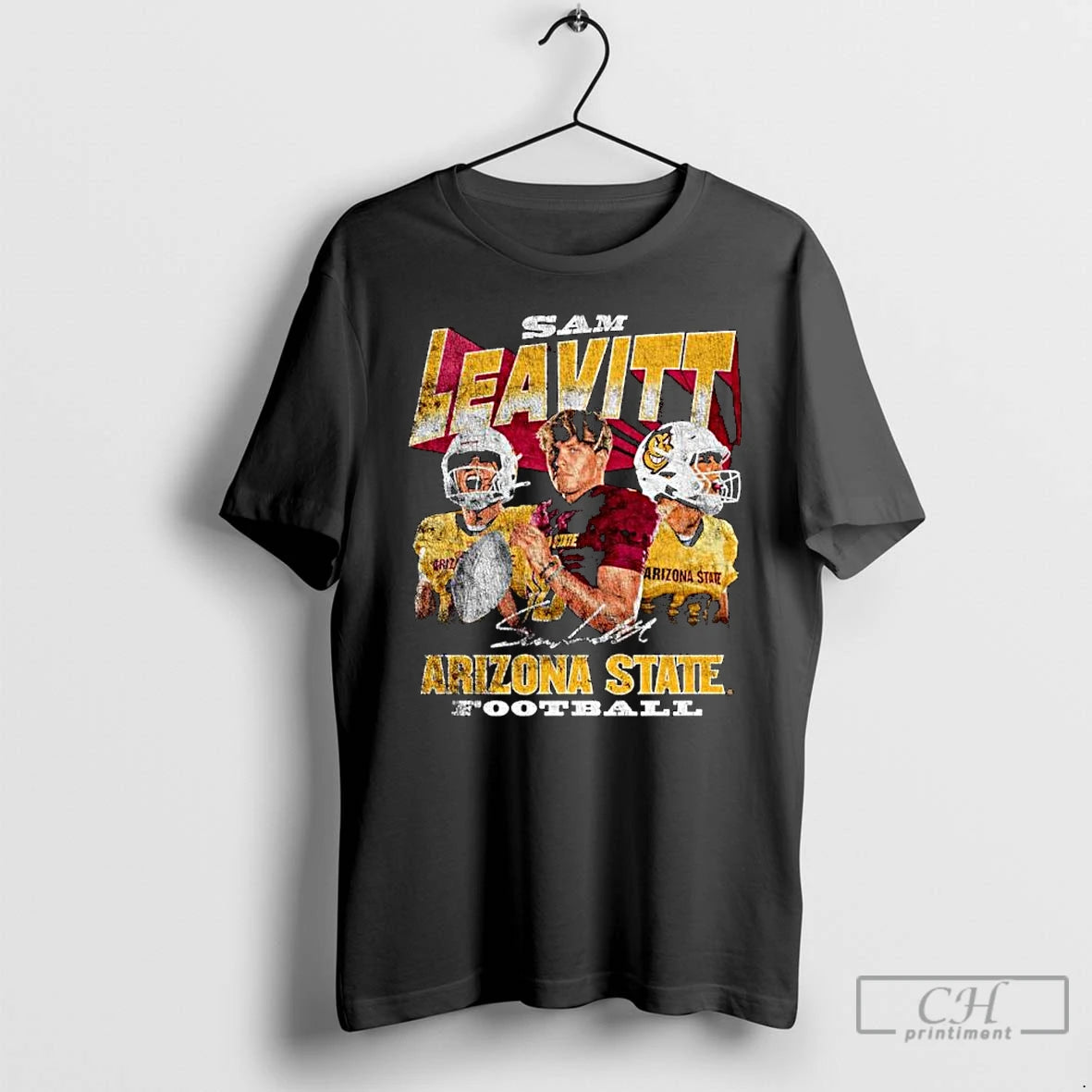 Classic Sam Leavitt Arizona State Sun Devils 90s Graphic Ornaments T Shirts Hoodie Sweatshirt | PurePodTees.com