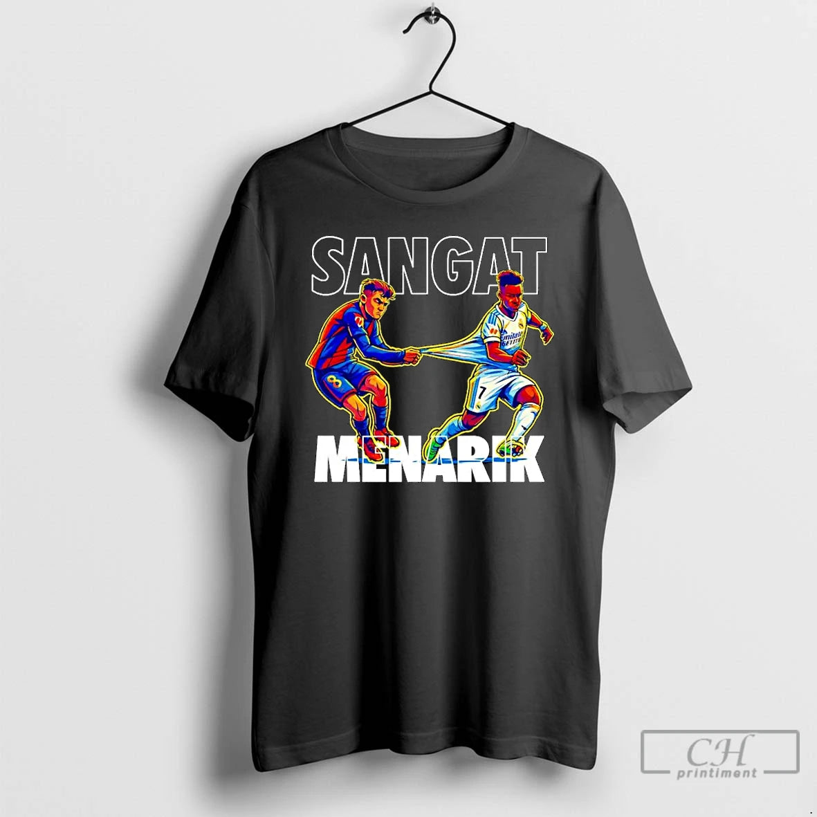 Classic Sangat Menarik Pedri Pulling Vini Jr 7 Ornaments T Shirts Hoodie Sweatshirt | PurePodTees.com