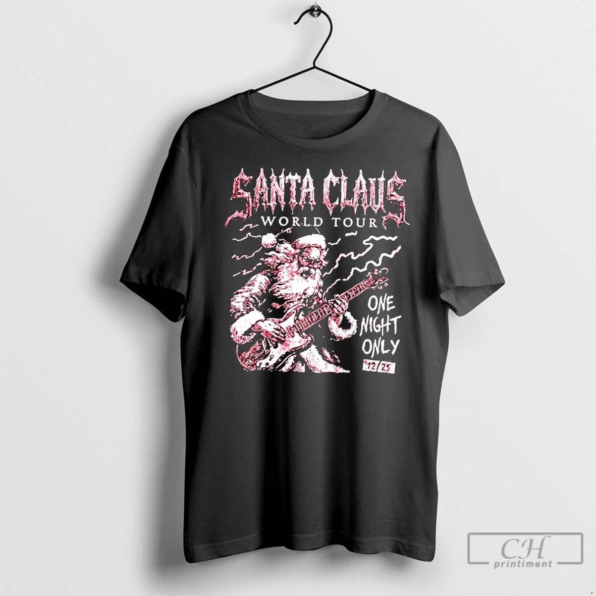 Classic Santa Claus World Tour One Night Only 12 25 Shirt Hoodie Sweatshirt | PurePodTees.com