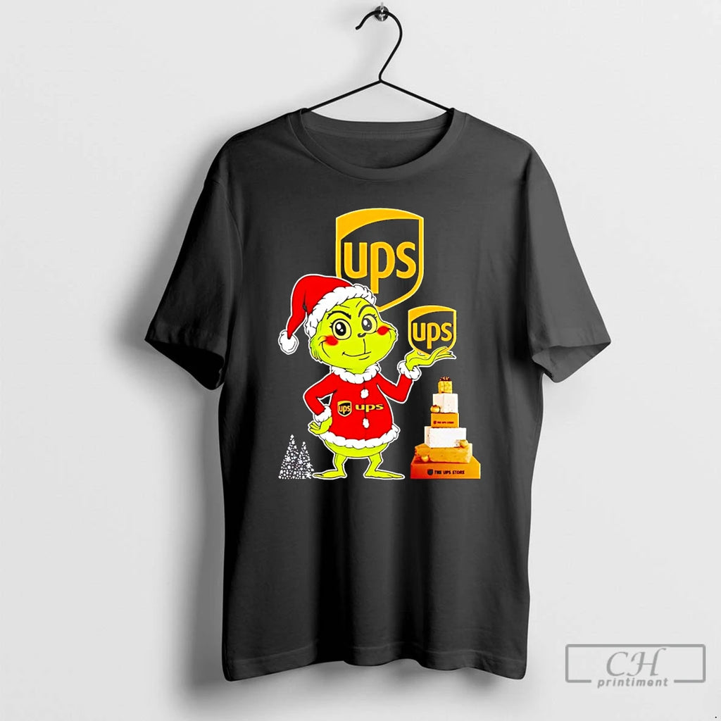 Classic Santa Grinch Ups Christmas T Shirts Hoodie Sweatshirt | PurePodTees.com